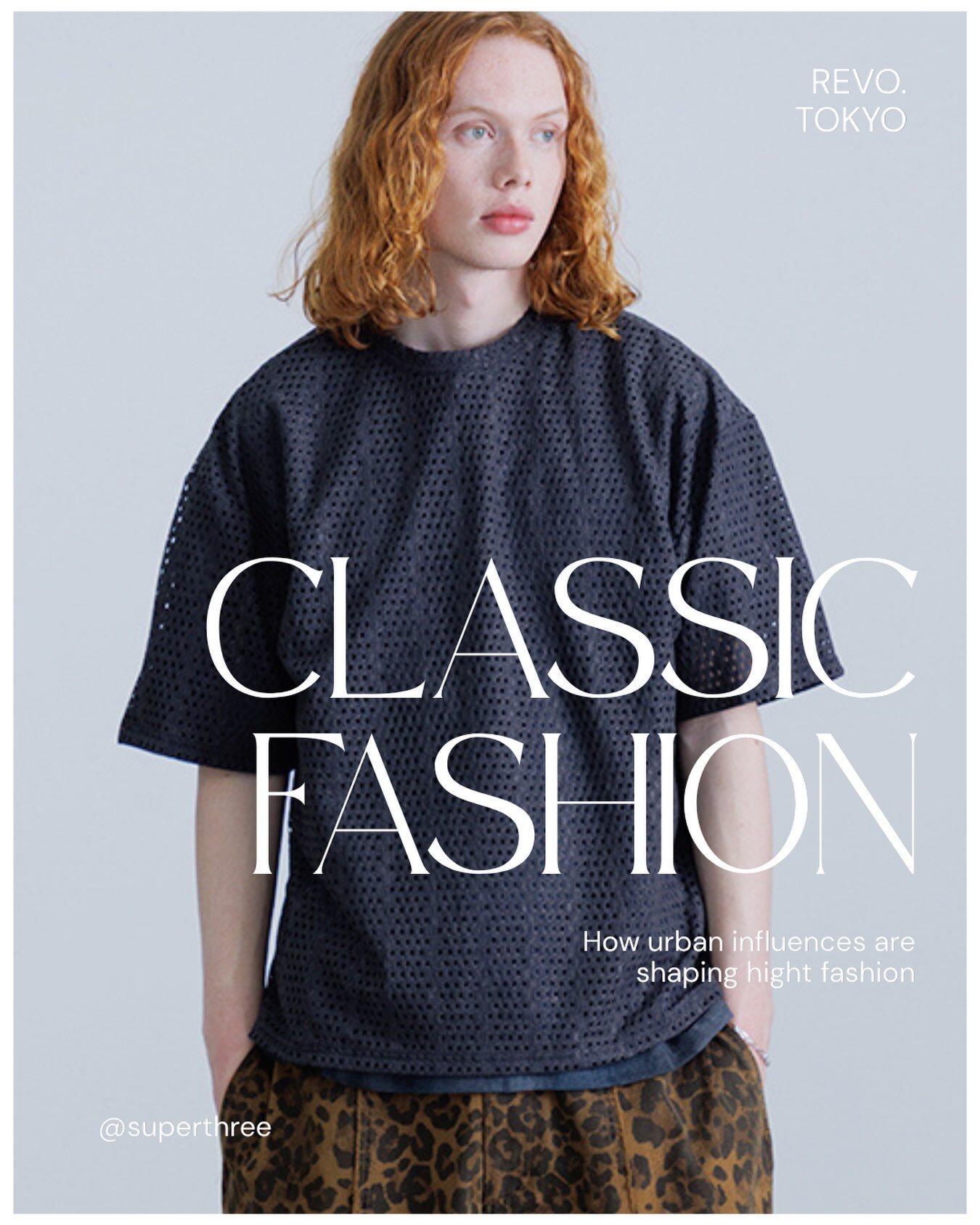 REVO.TOKYO｜Mesh T-Shirt