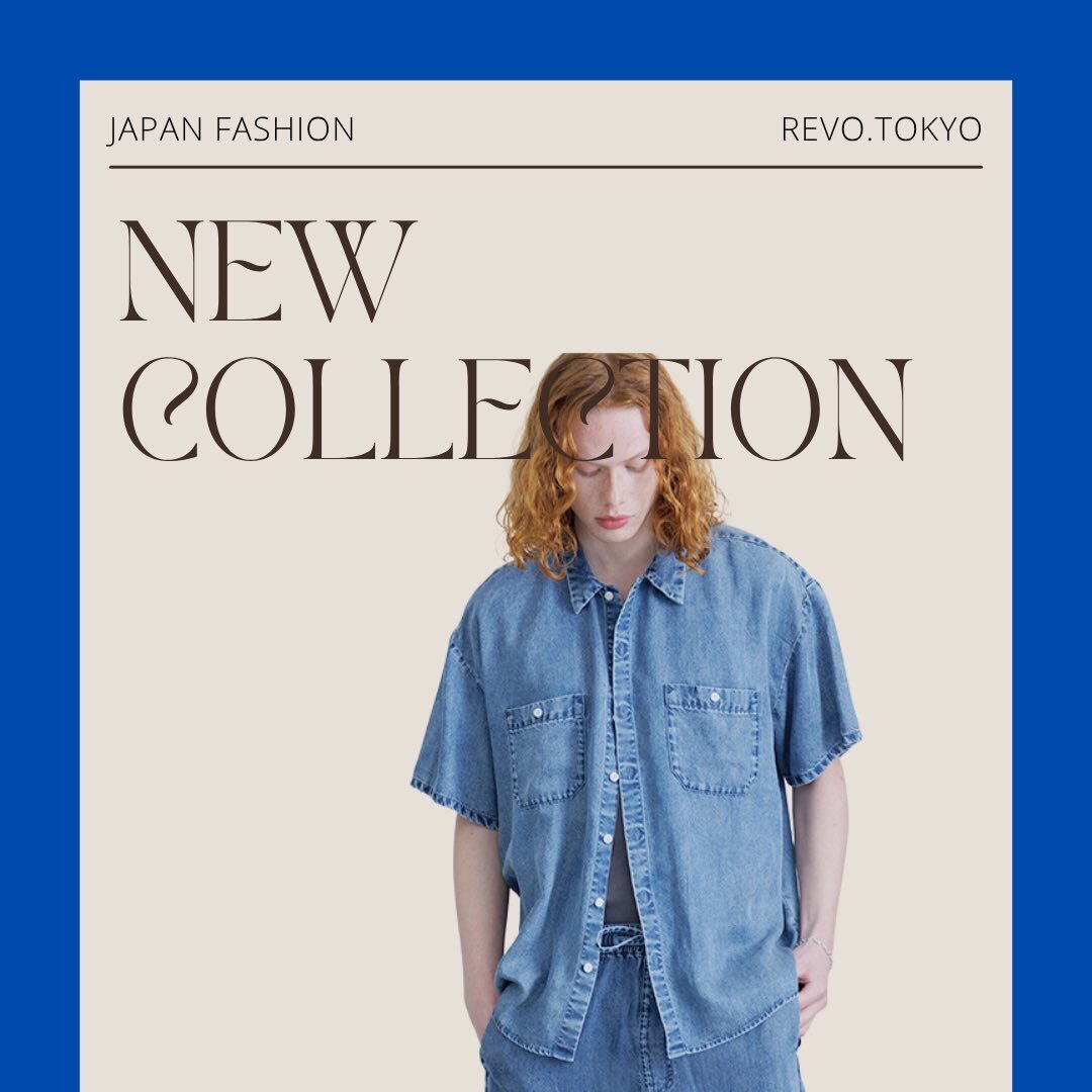 REVO.TOKYO｜Tencel Denim Work Shirt