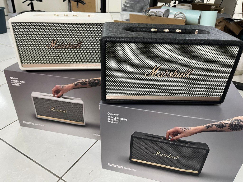 Marshall 音響評價 Stanmore II 二代 黑白 實拍