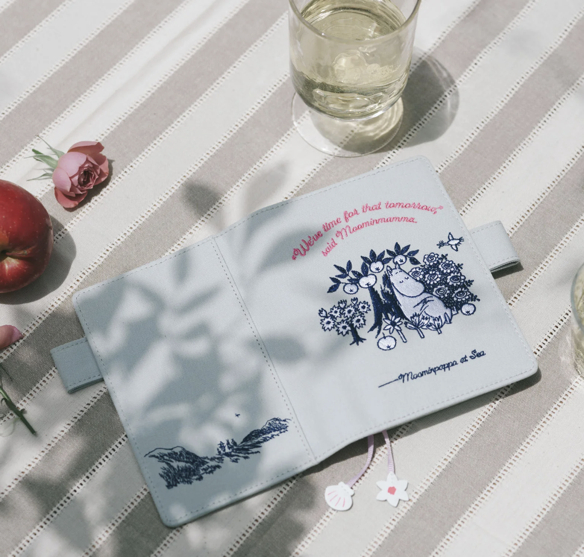 moomin 庭院時光 Hobo手帳 A6書皮｜日本Hobonichi ほぼ日手帳