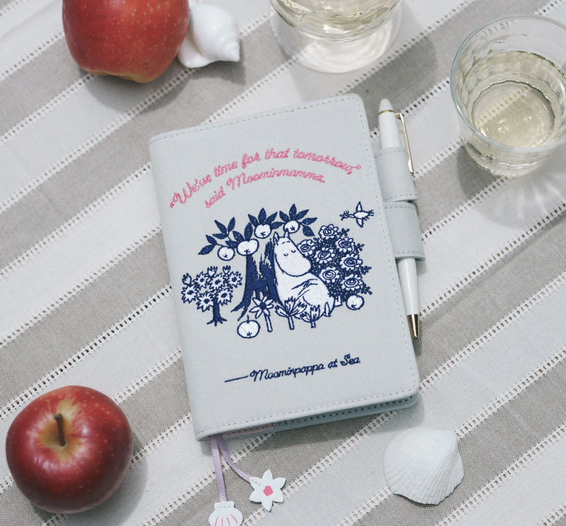 moomin 庭院時光 Hobo手帳 A6書皮｜日本Hobonichi ほぼ日手帳