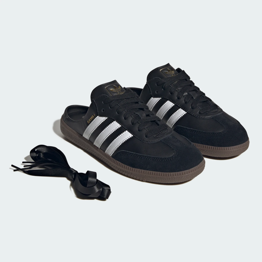 【預訂】ADIDAS SAMBA MULE OG 黑白金章 穆勒鞋-WOMEN(UNISEX)