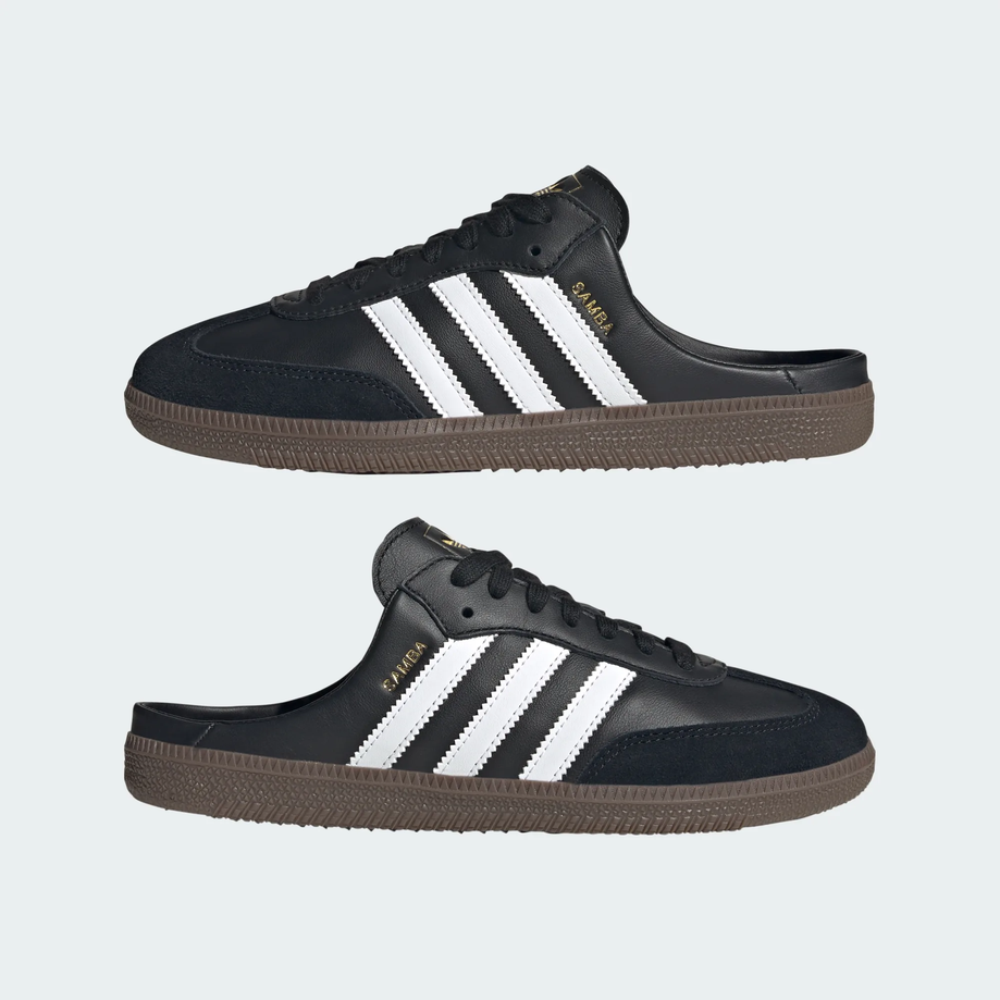 【預訂】ADIDAS SAMBA MULE OG 黑白金章 穆勒鞋-WOMEN(UNISEX)