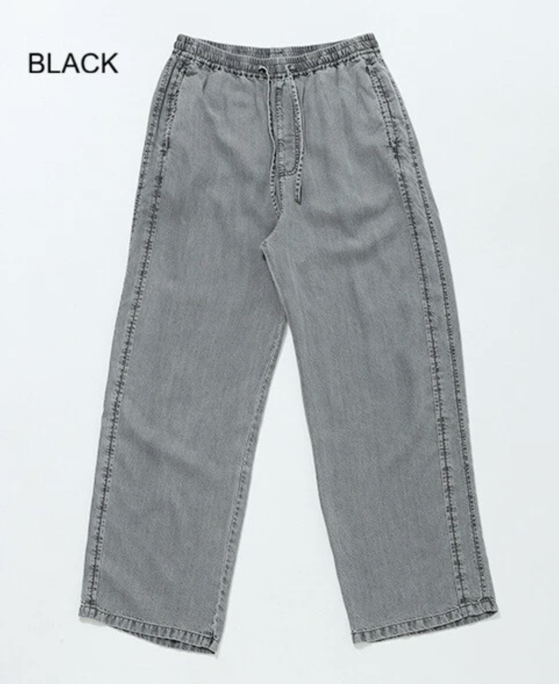 ｜REVO. TOKYO ｜ Tencel Denim Easy Pants