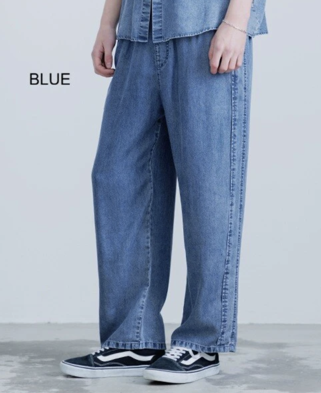 ｜REVO. TOKYO ｜ Tencel Denim Easy Pants