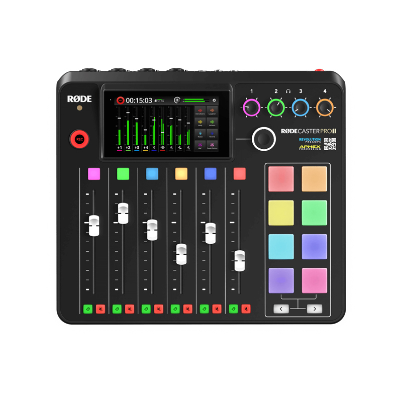 RODE RODECaster Pro II & SHURE MV7X｜雙人 Podcast 套組