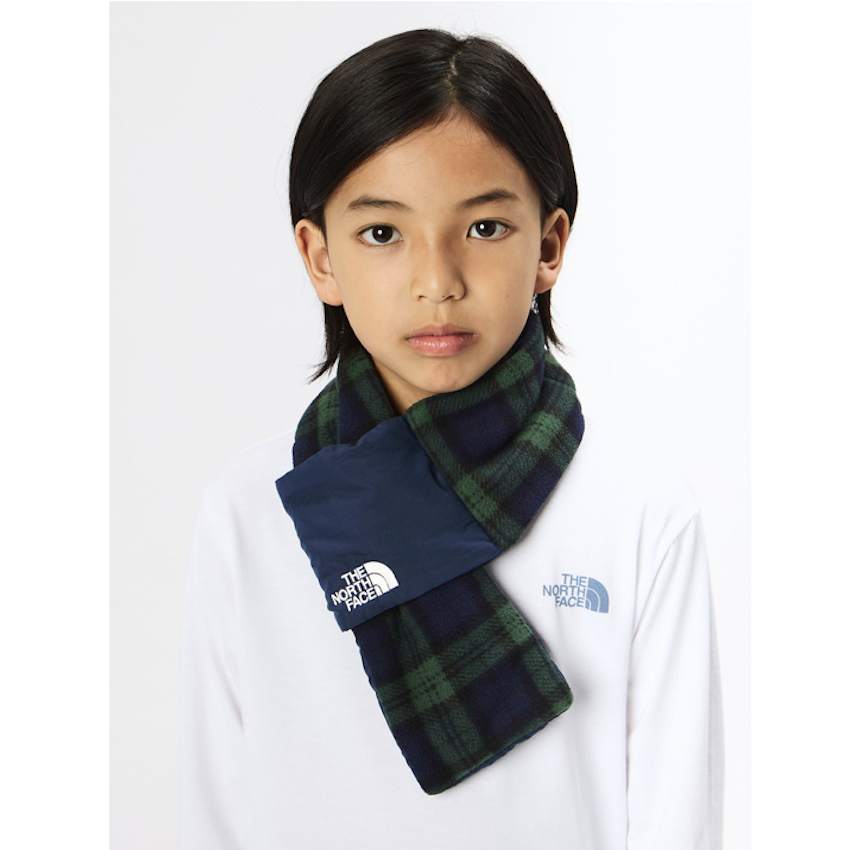 日本 The North Face Kids' Camp-bell 兒童抓毛頸巾