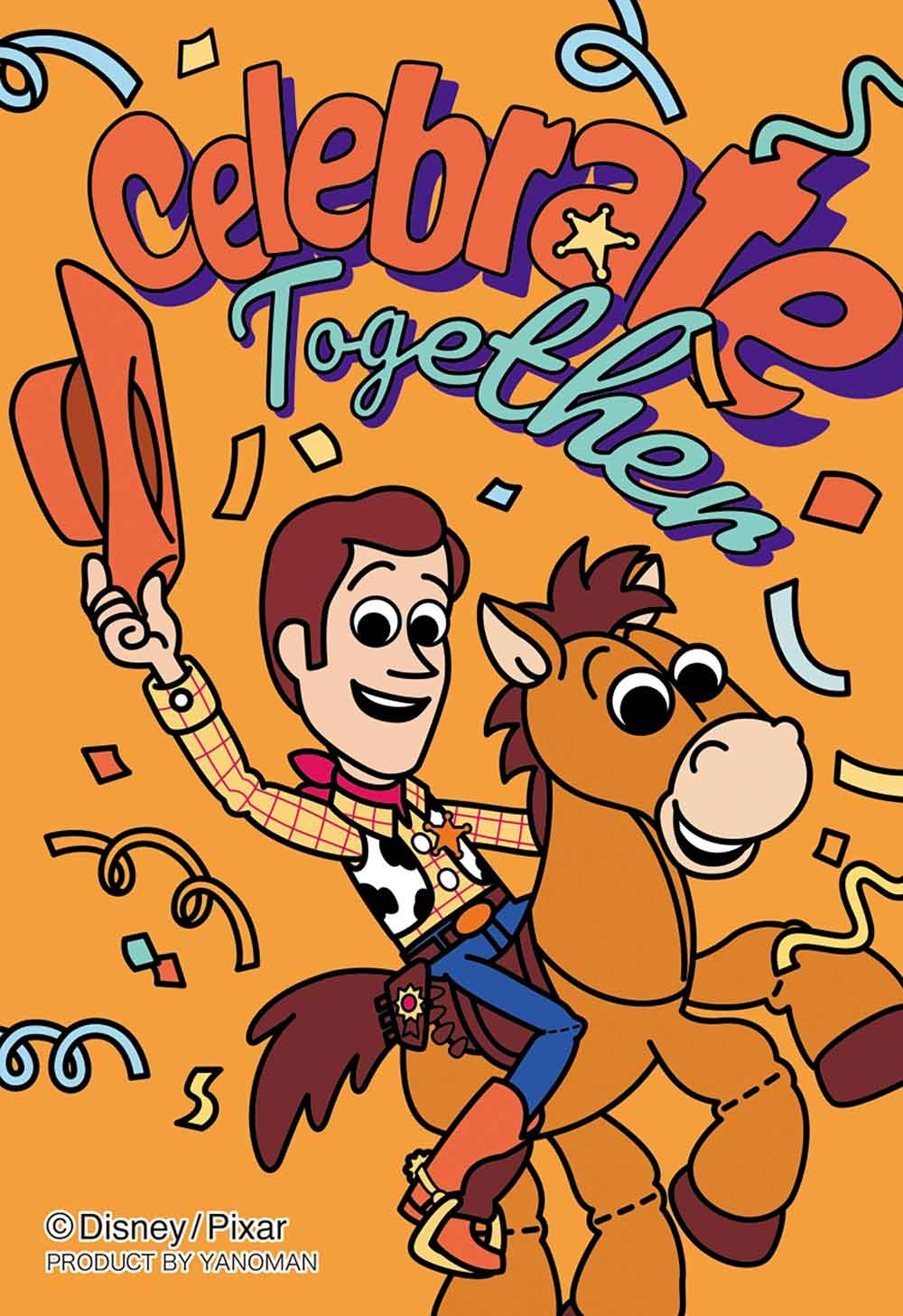 Jigsaw Puzzle Copin Toy Story / Woody & Bullseye (Mini size) (Card type)