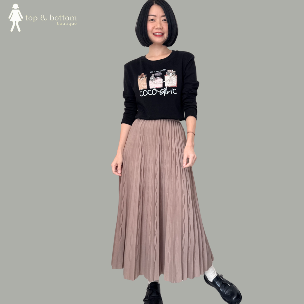LONG SLEEVE 3D PERFUME TEE