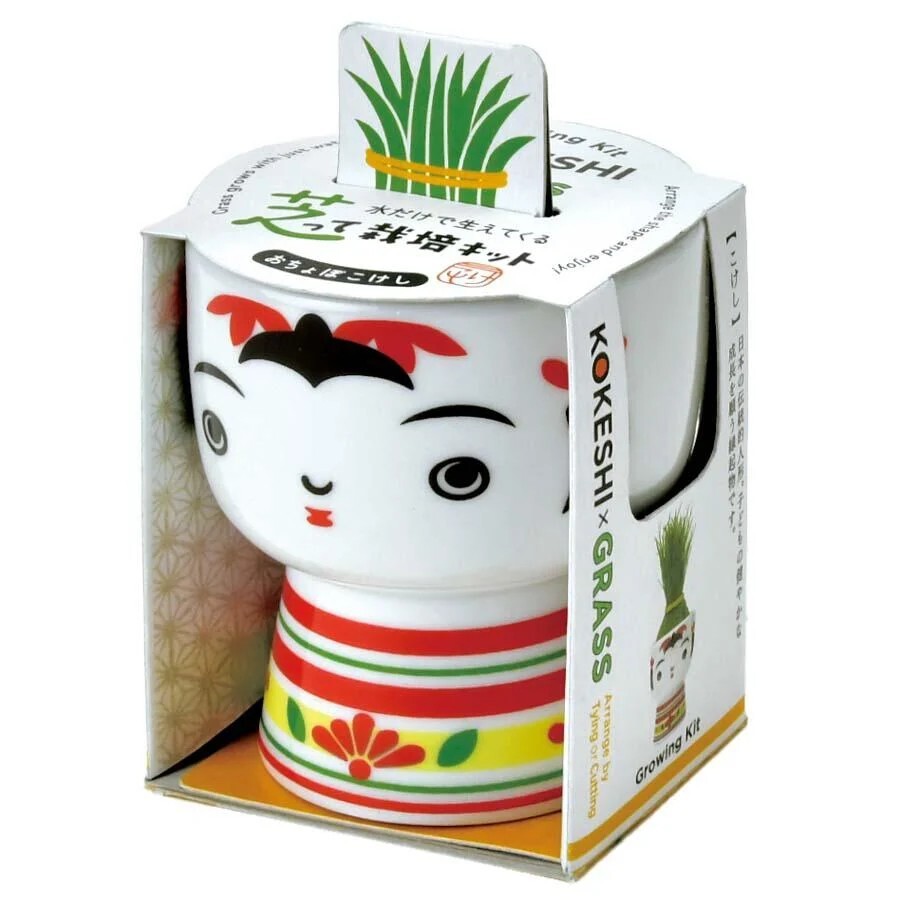 Seishin GD-104801 KOKESHI Grass -  Ochobo