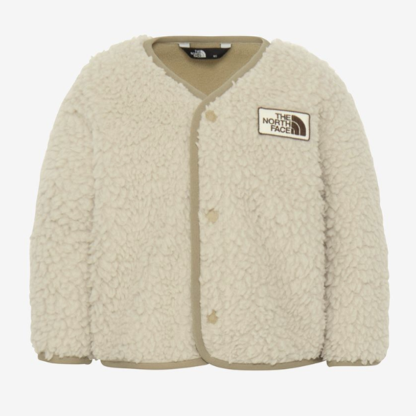 日本 2026 新版 The North Face Cuddle Fleece Cardigan 幼童保溫外套