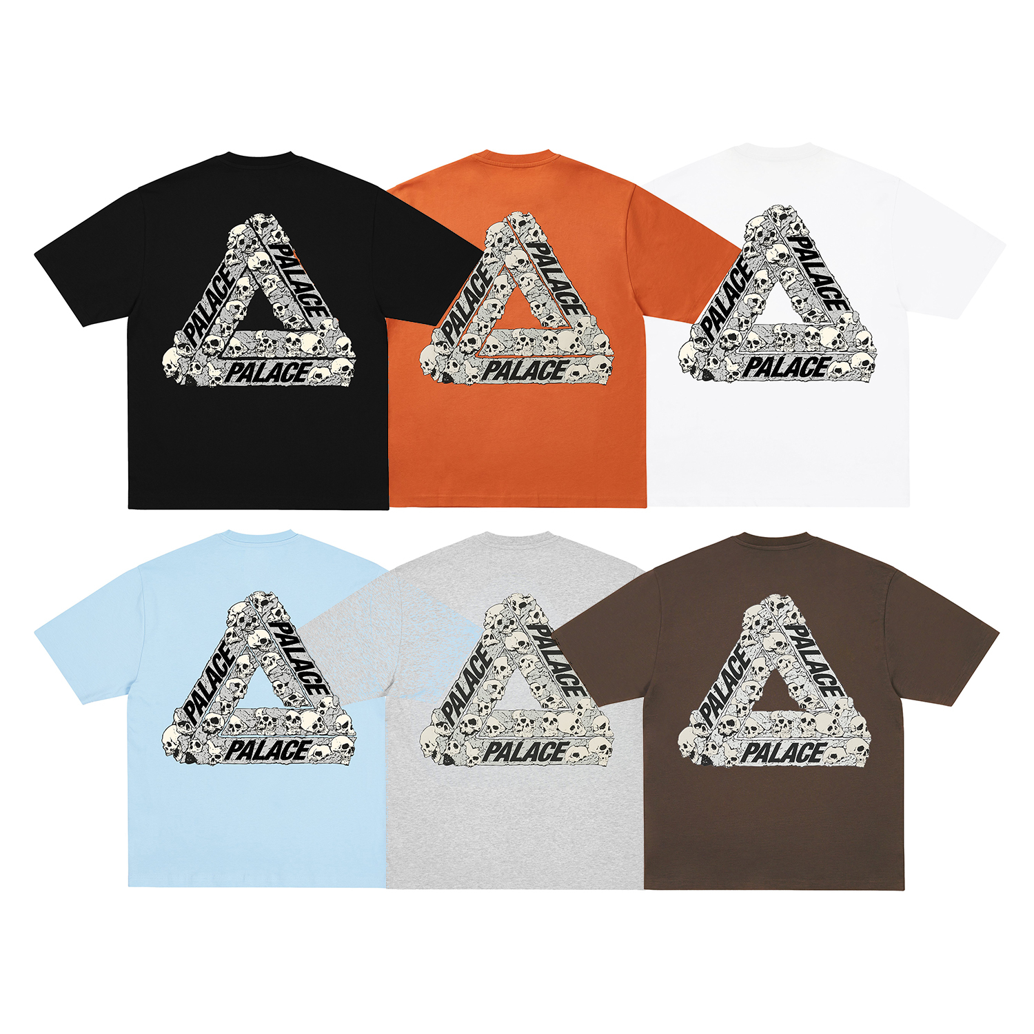 【車庫服飾】PALACE SKULL TRI T-SHIRT