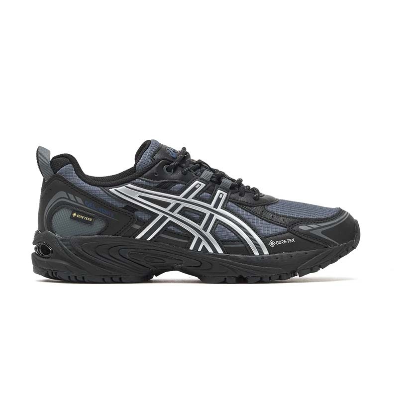 ASICS Gel-Ventx Gore-Tex Carrier Grey Black 亞瑟士 男女 防水 黑藍 運動休閒鞋 1203B161-021 [台灣現貨]