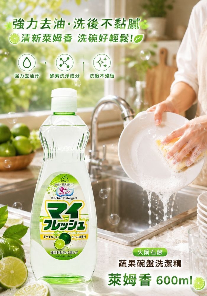 (團購)火箭石鹼|洗碗精(11/17到貨)