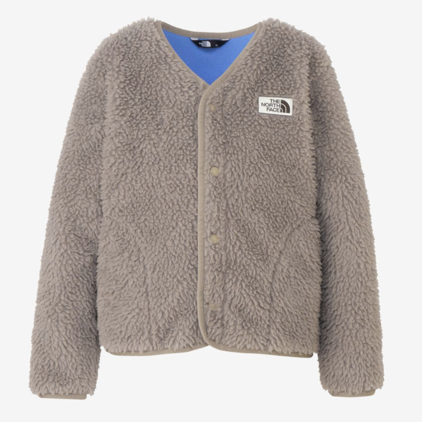 日本 2026 新版 The North Face Cuddle Fleece Cardigan 兒童保溫外套