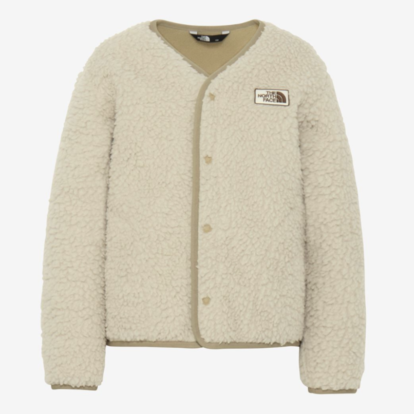 日本 2026 新版 The North Face Cuddle Fleece Cardigan 兒童保溫外套