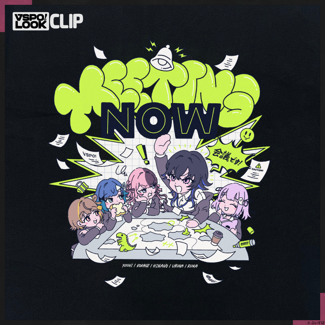 「ACG.GO」「預購」VSPO! LOOK CLIP 会議です！TEE
