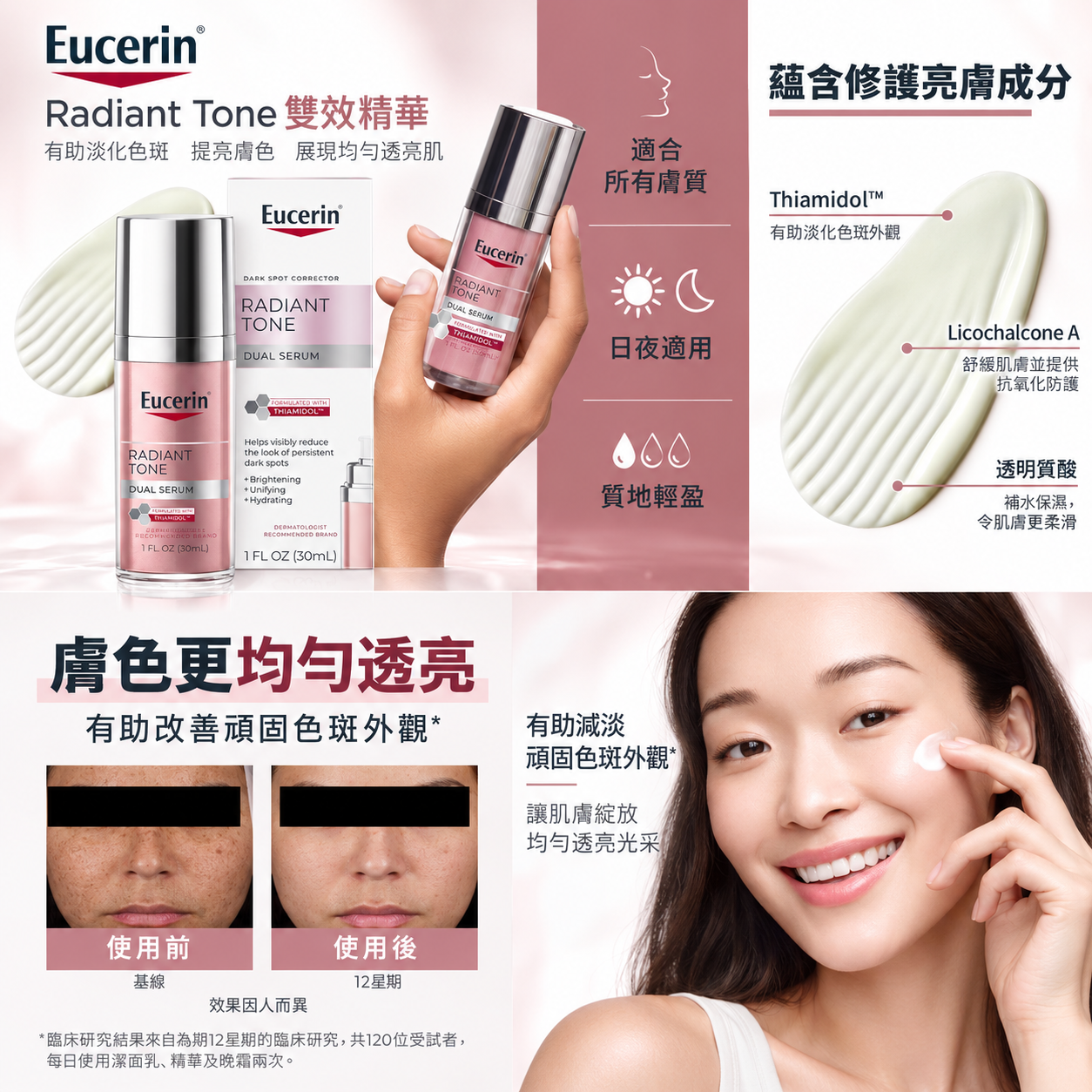 【預購】Eucerin N100715 雙效淡斑精華 (30ml)