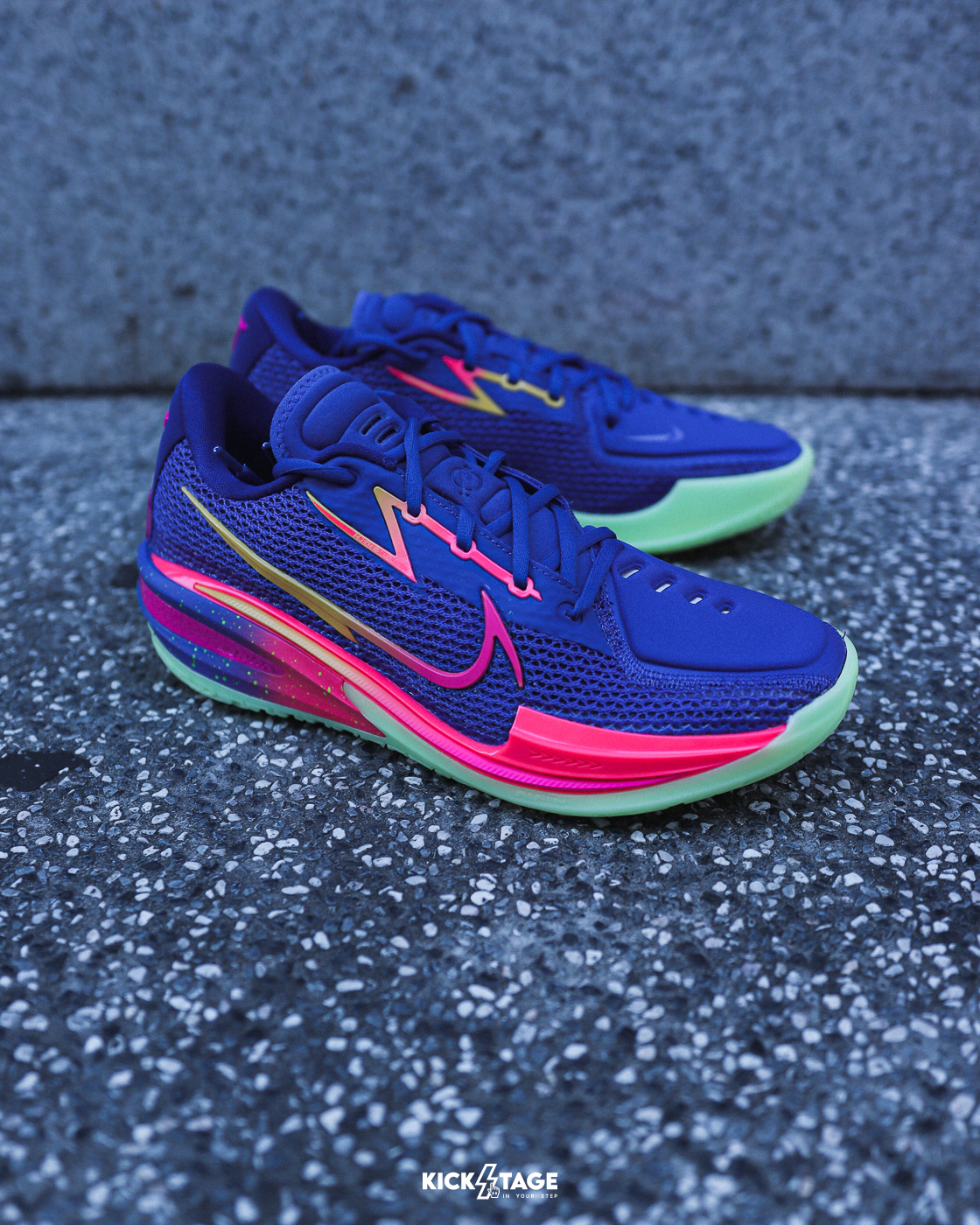 少量現貨+在途 [限量商品不退換] 男鞋 NIKE AIR ZOOM G.T. CUT EP 夜光 紫色 實戰 籃球鞋【CZ0176-503】GTCUT CUT1
