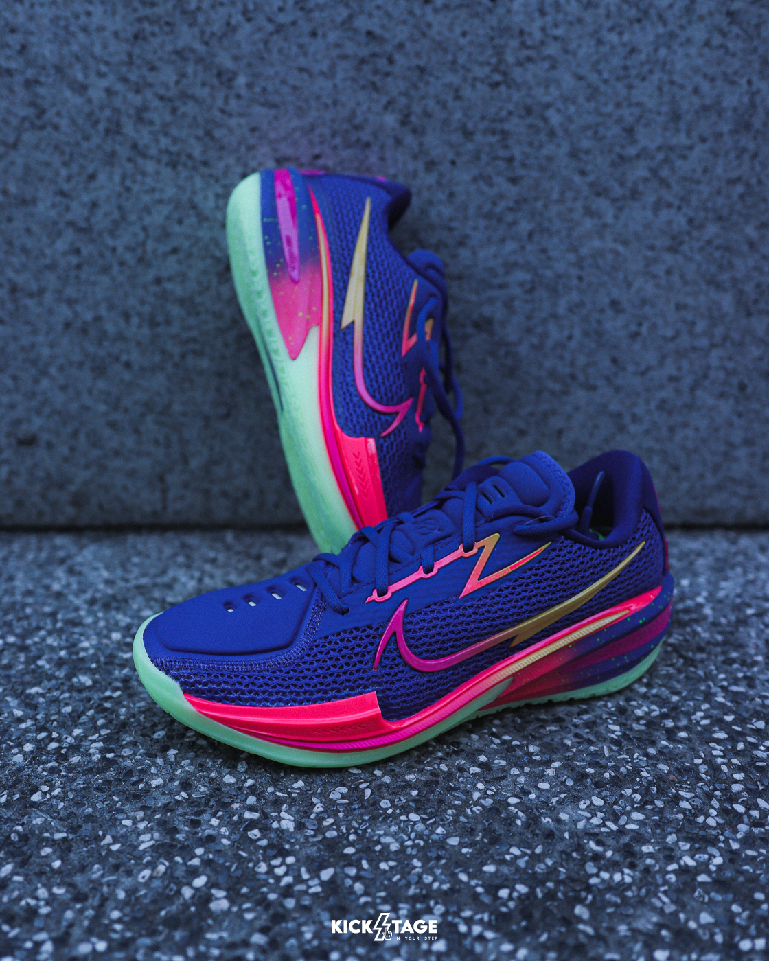 少量現貨+在途 [限量商品不退換] 男鞋 NIKE AIR ZOOM G.T. CUT EP 夜光 紫色 實戰 籃球鞋【CZ0176-503】GTCUT CUT1