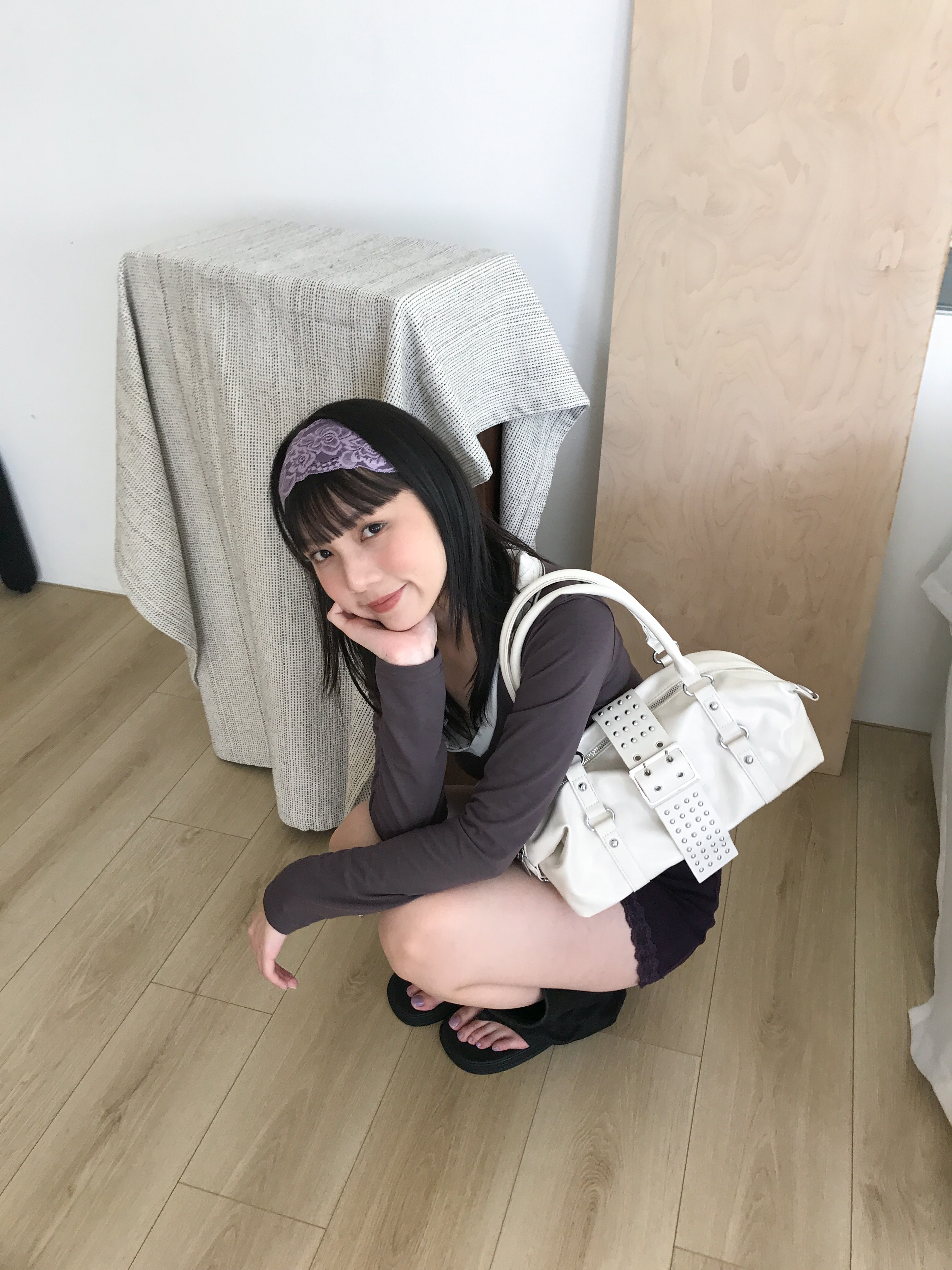 朋克皮帶扣手提包
