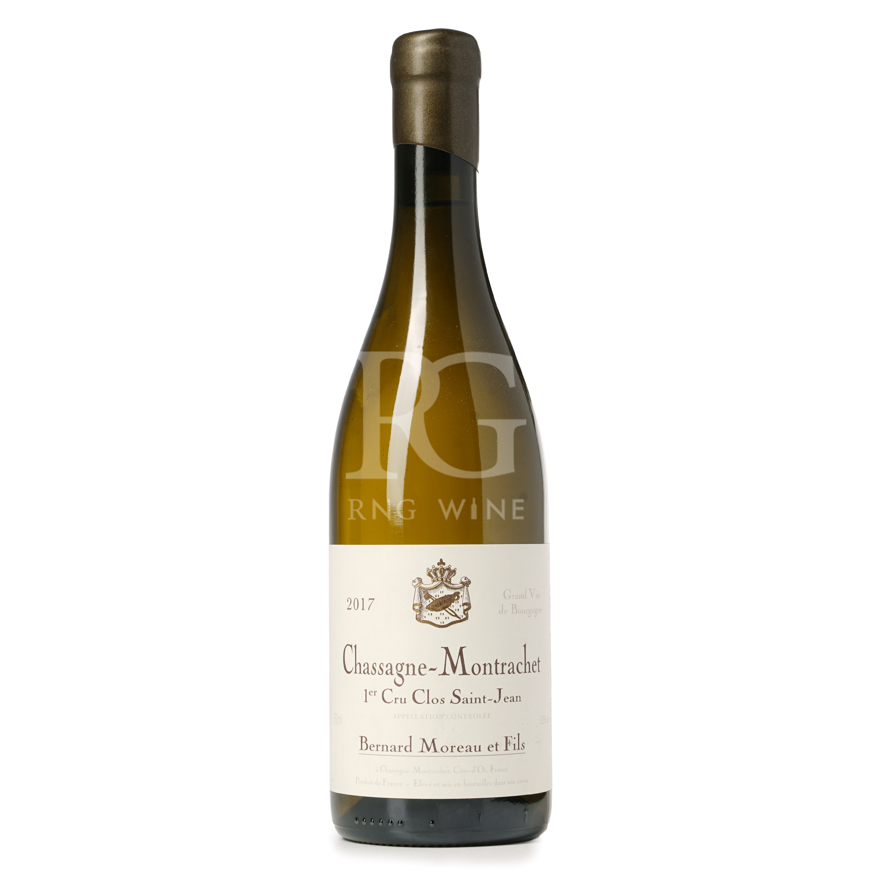 Moreau Bernard Chassagne Montrachet 1er Cru Clos Saint Jean 2017 (BH93)