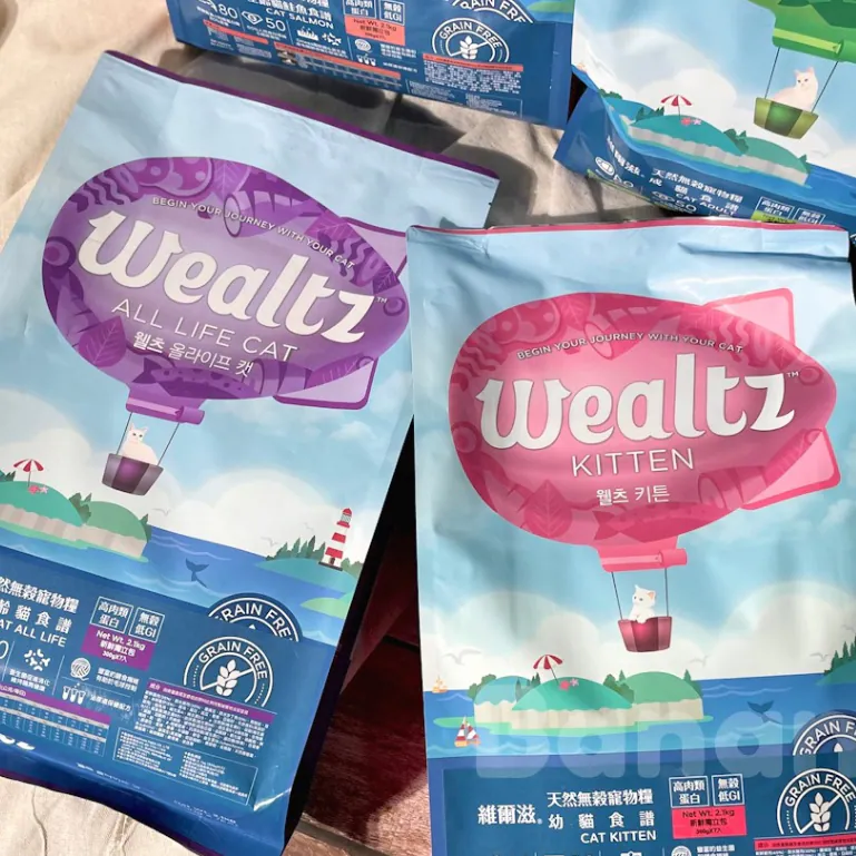 Wealtz 維爾滋｜韓國無榖貓飼料 1.2/2.1/6kg