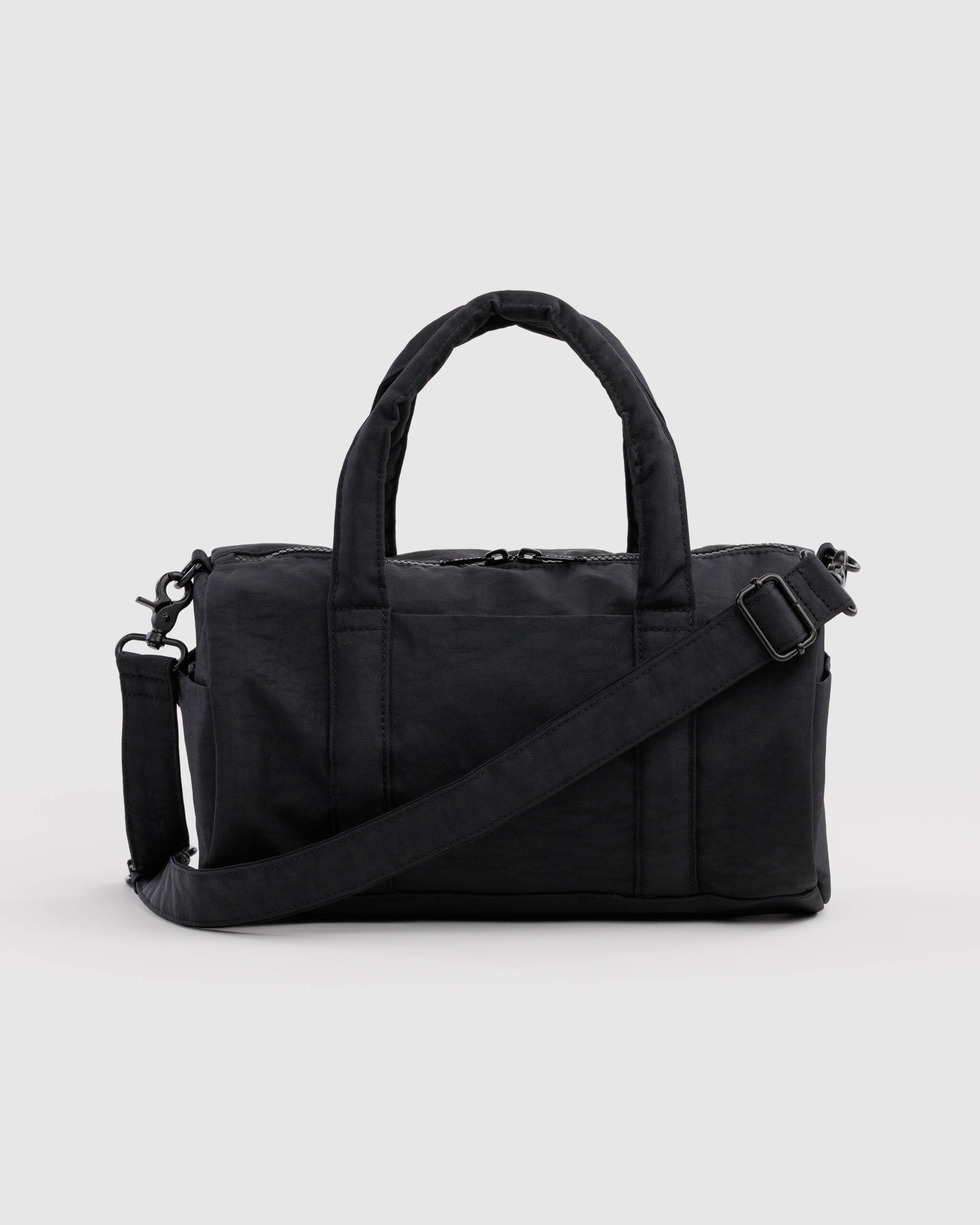 Nylon Duffle Bag - Black｜BAGGU