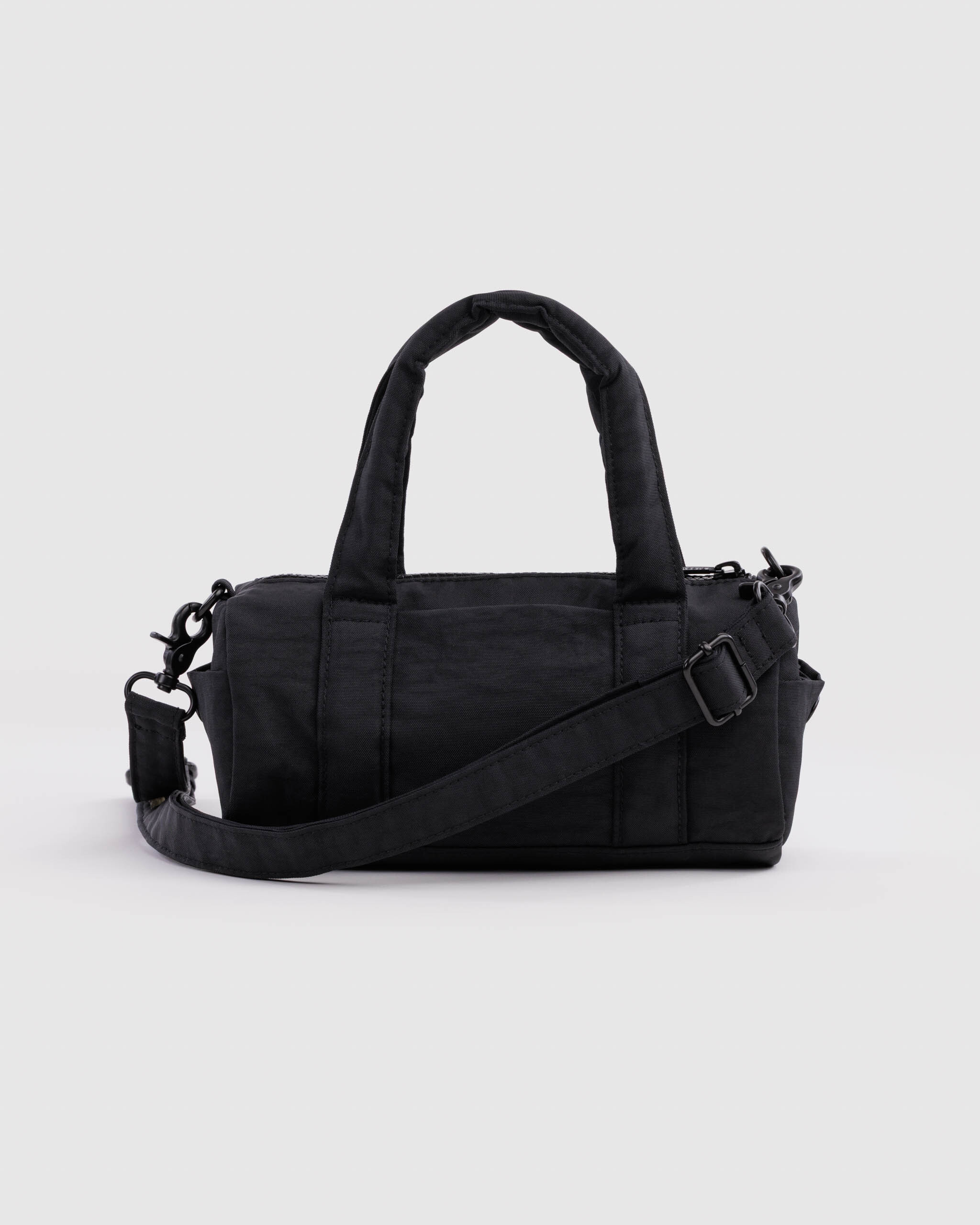 Small Nylon Duffle Bag - Black｜BAGGU
