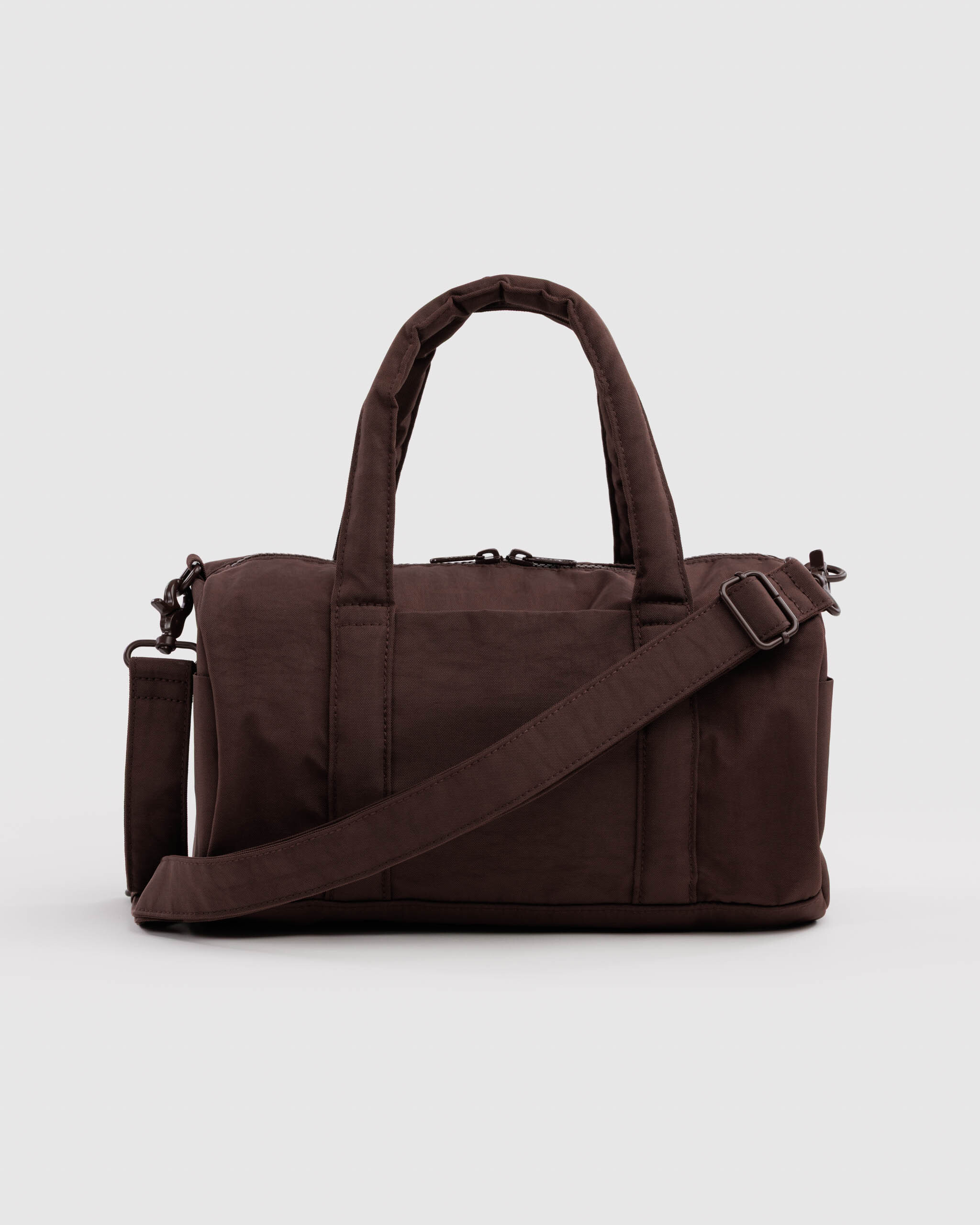 Nylon Duffle Bag - Coffee｜BAGGU