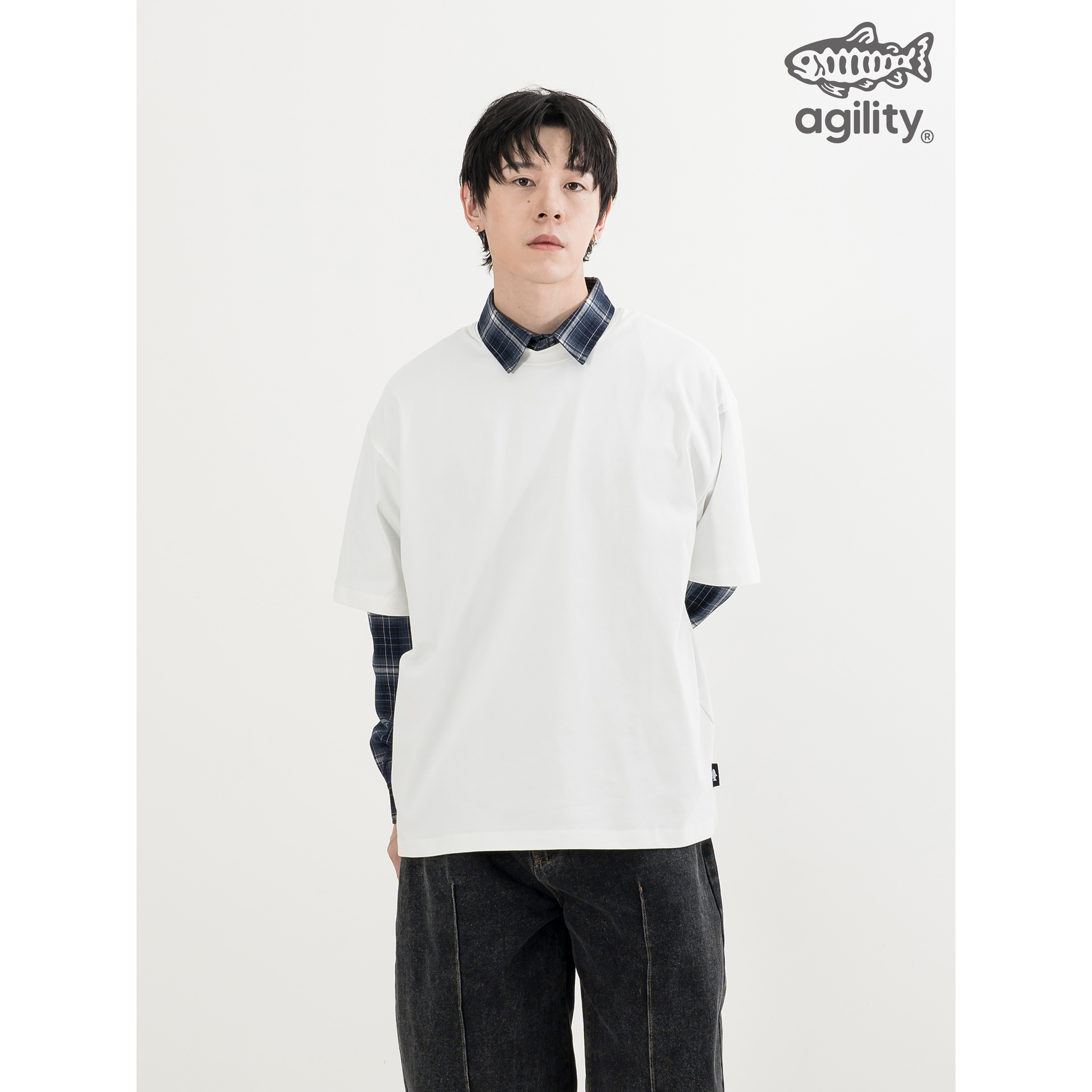 AGILITY Sorona® Regular Fit Tee 抗菌涼感 小寬鬆 短袖Tee [RM0-BS]