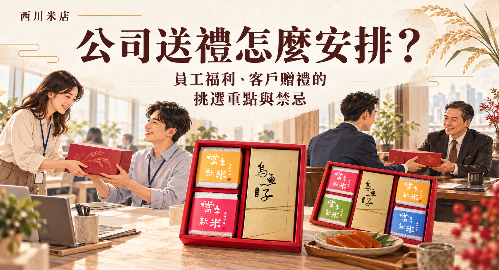 公司送禮怎麼安排?員工福利、客戶贈禮的挑選重點與禁忌