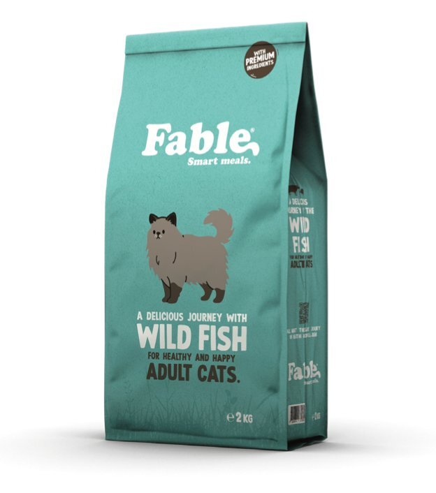 Fable 貓乾糧．成貓配方 (雞肉+豬肉+野生魚肉) 2kg/6kg