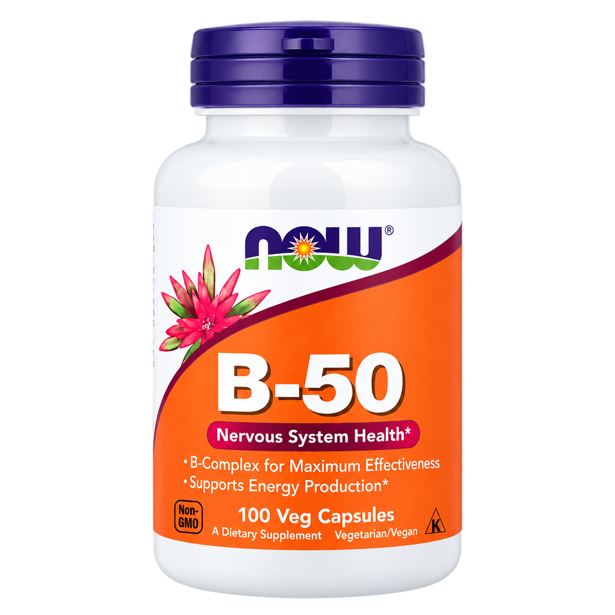 【iHerb】任兩件免運 NOW Foods B-50 貓咪 維他命 維生素B群 B-50 100顆 自製貓食添加