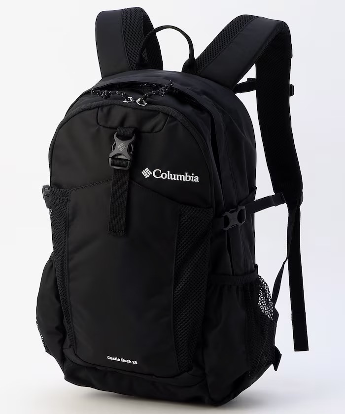 #預購 Columbia Castle Rock 20L 防潑水 機能雙肩後背包 黑