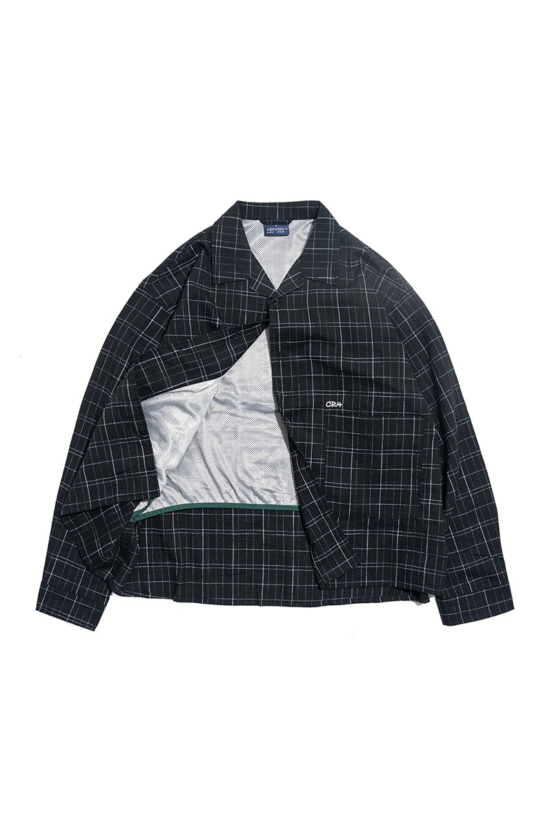 CentralPark.4PM - Graphic Pocket Shirt - Dark Grid