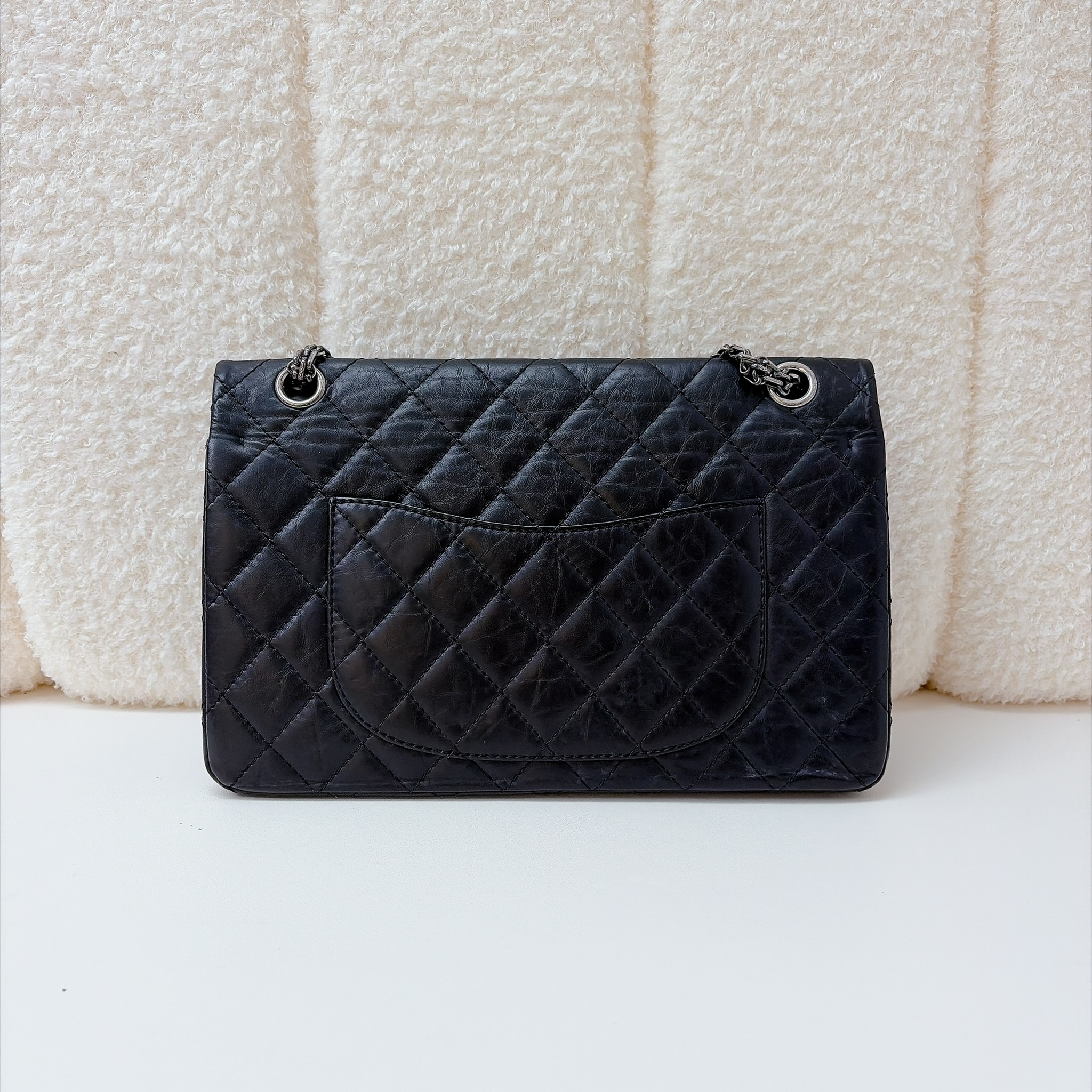 Chanel 2.55 Reissue - Black / SHW