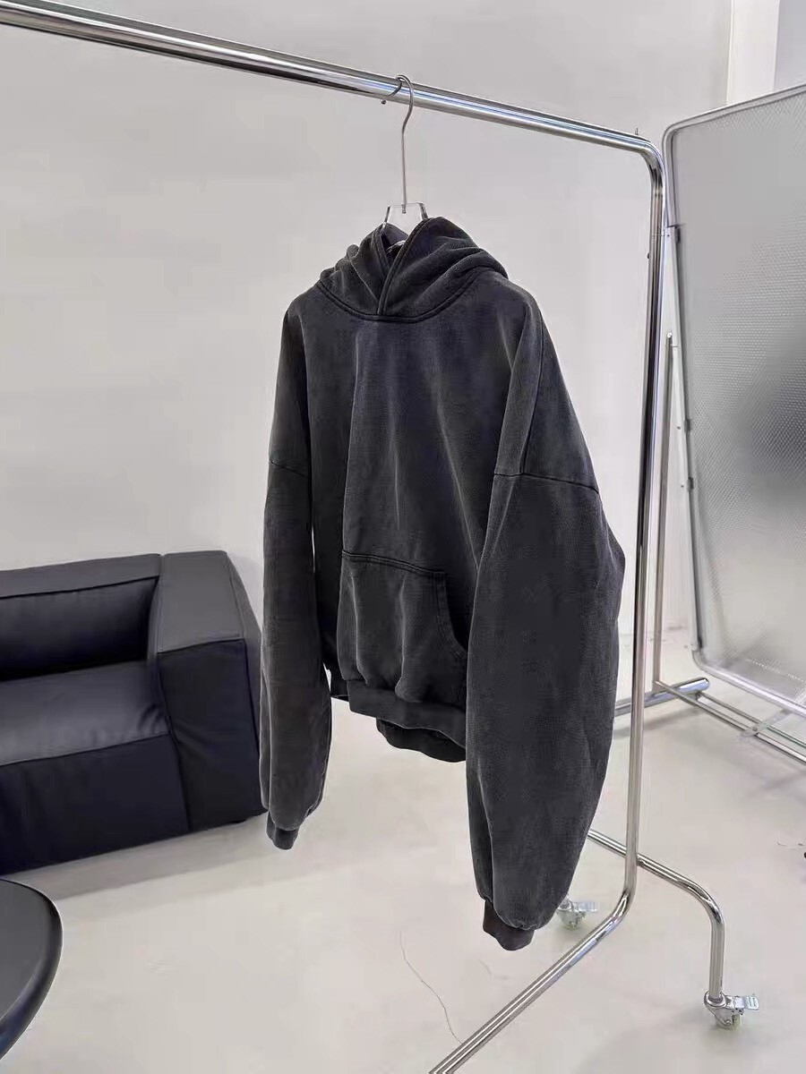 Gillpalos Retro Sunset Gradient Washed Hooded T-shirt