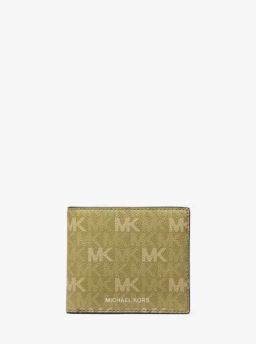 【預購】Michael Kors N100722 Cooper 對摺銀包 (橄欖綠)