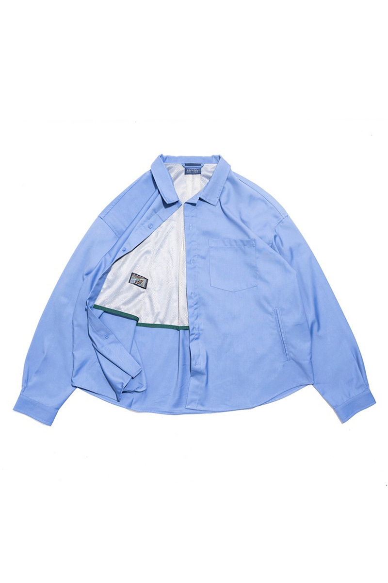 CentralPark.4PM - Formal Play Shirt - Sky Blue