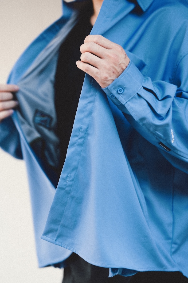 CentralPark.4PM - Formal Play Shirt - Sky Blue