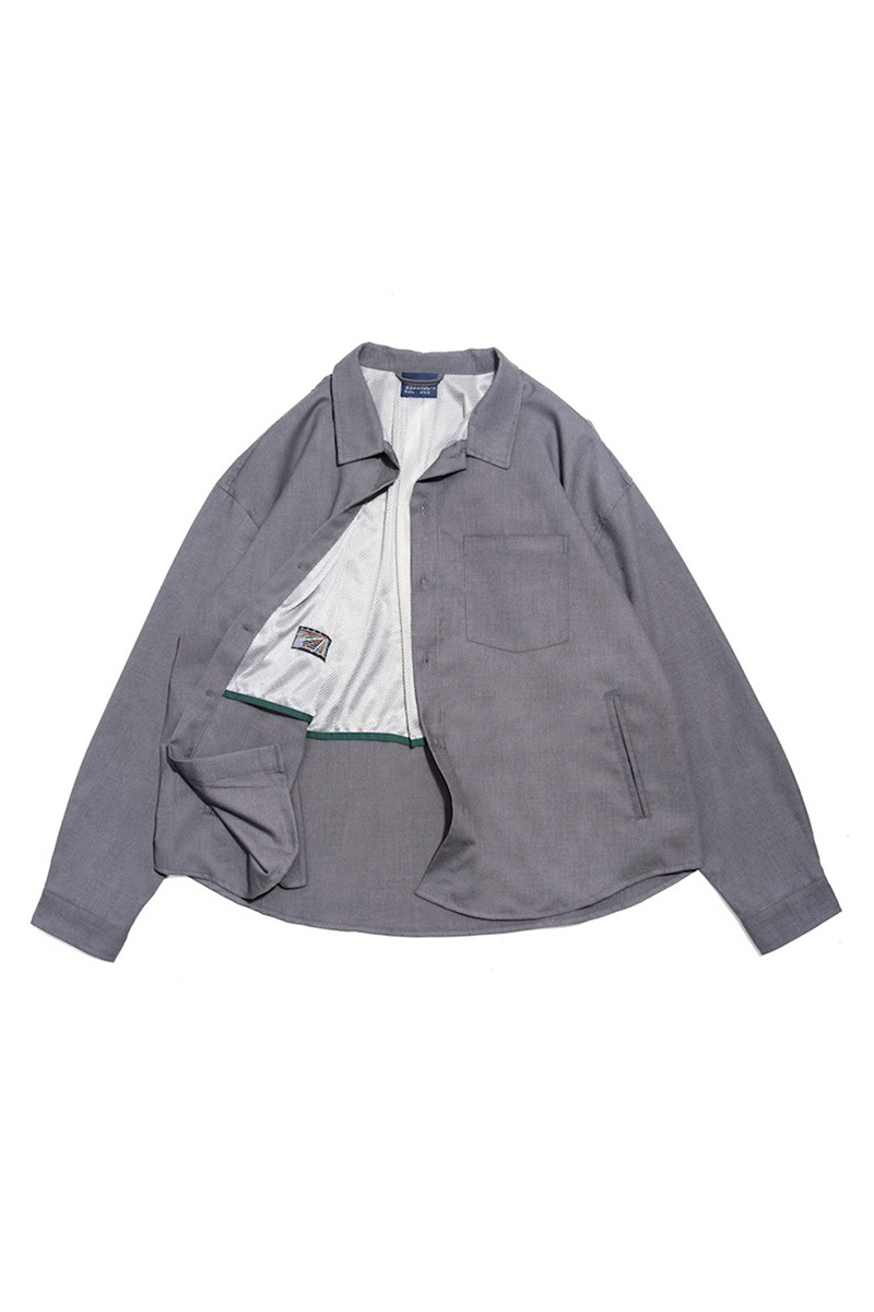 CentralPark.4PM - Formal Play Shirt - Grey