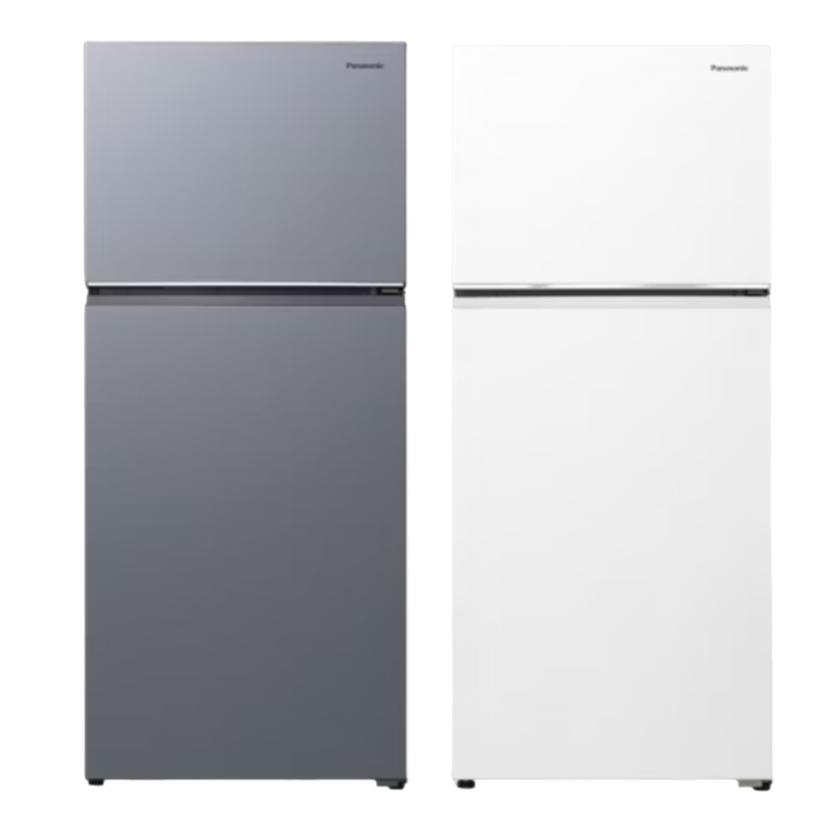 Panasonic 國際 422L 一級能效 雙門無邊框鋼板變頻冰箱(NR-B427TVS)