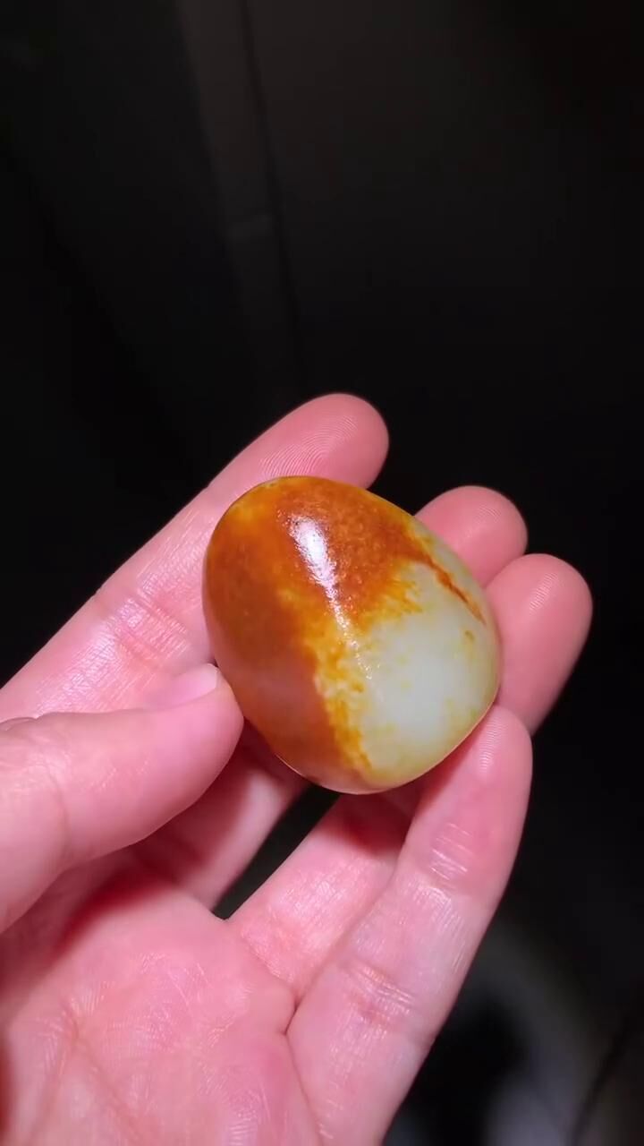 927716 和田玉聚紅油皮原籽
