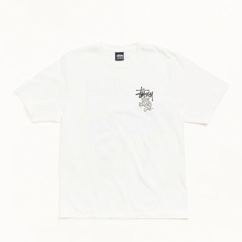 [Instock] STUSSY FW26 HIGH ROLLERS TEE | NATURAL