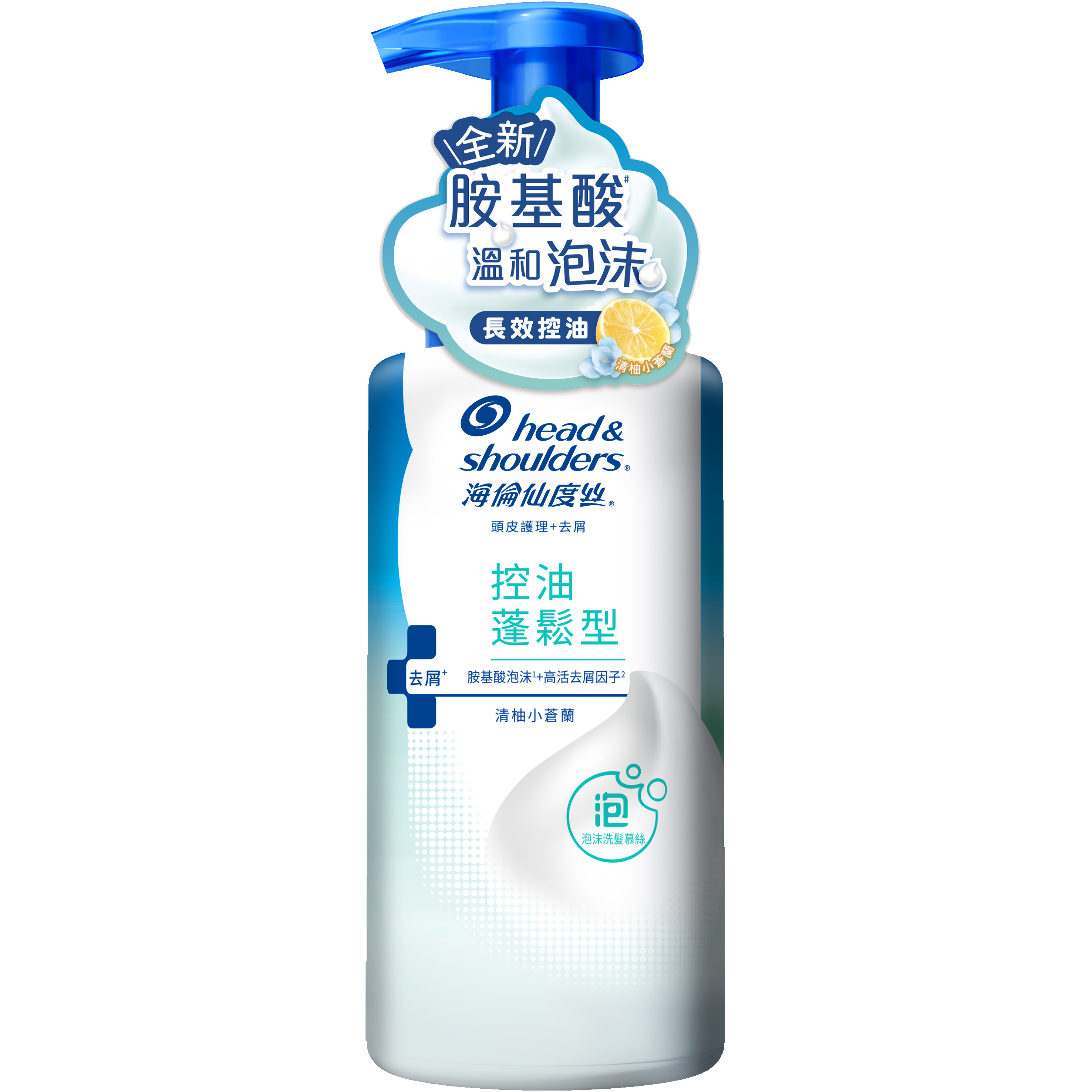 【海倫仙度絲】控油蓬鬆型泡沫洗髮慕絲360G