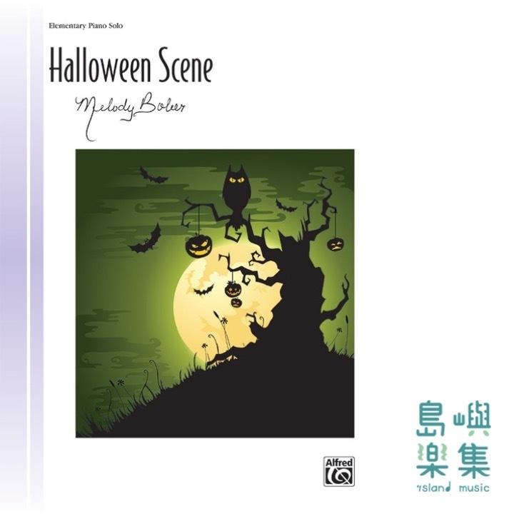 Halloween Scene: Piano Sheet