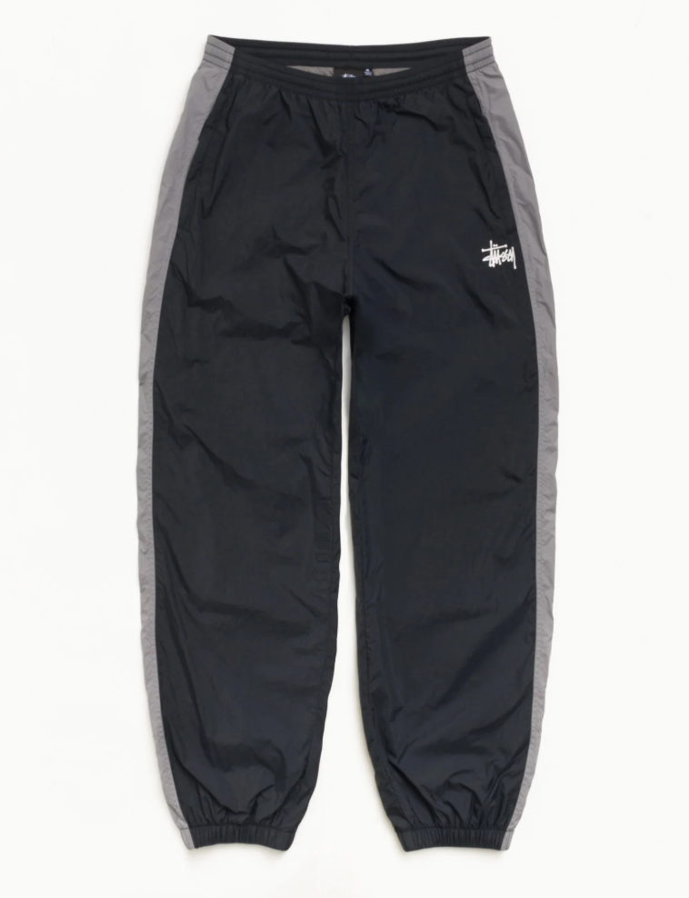 [Instock] STUSSY FW26 SIDE STRIPE TRACK PANT | BLACK
