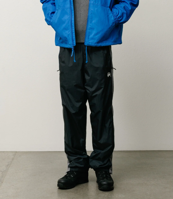 [Instock] STUSSY FW26 SIDE STRIPE TRACK PANT | BLACK
