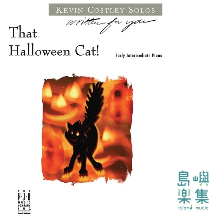 That Halloween Cat!: Early Intermediate Piano Sheet